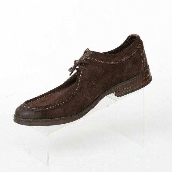 Clarks Delsin Rise Brown Suede Leather Chukka Derby Shoes Mens 10.5 M Casual main image 7